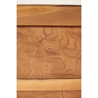 玉杢泡杢 上木目 欅一枚板蔵戸　W104Y 