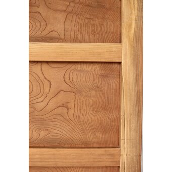 玉杢泡杢 上木目 欅一枚板蔵戸　W104Y 