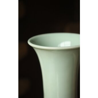 清風与平 秘色窯 青磁 花瓶　P354 