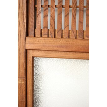 総欅 格子戸 4枚1組　L1095Y 