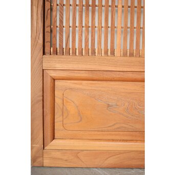 総欅 格子戸 4枚1組　L1095Y 