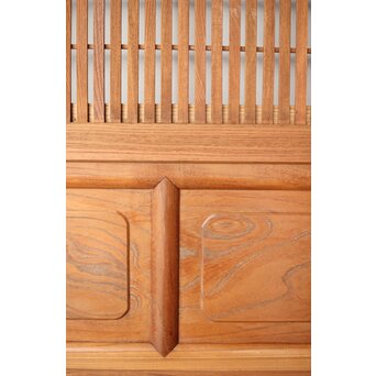 総欅 格子戸 4枚1組　L1095Y 