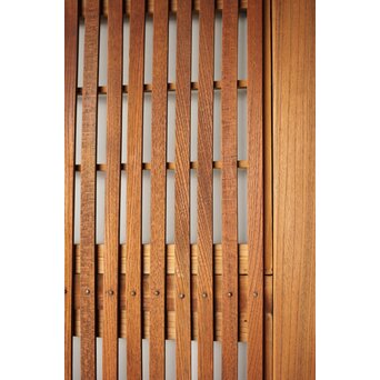 総欅 格子戸 4枚1組　L1095Y 