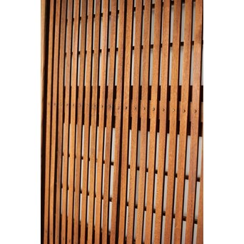 総欅 格子戸 4枚1組　L1095Y 