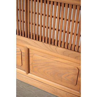 総欅 格子戸 4枚1組　L1095Y 