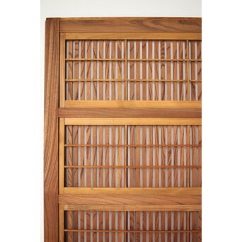 総欅 格子戸 4枚1組　L1095Y 