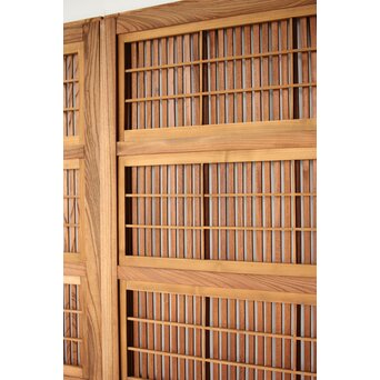 総欅 格子戸 4枚1組　L1095Y 