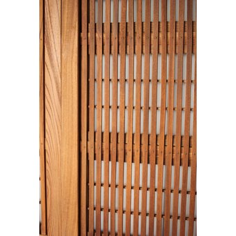 総欅 格子戸 4枚1組　L1095Y 