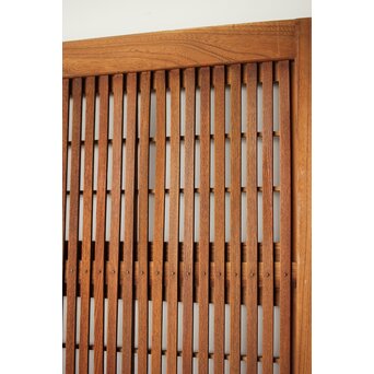 総欅 格子戸 4枚1組　L1095Y 