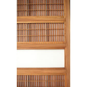 総欅 格子戸 4枚1組　L1095Y 