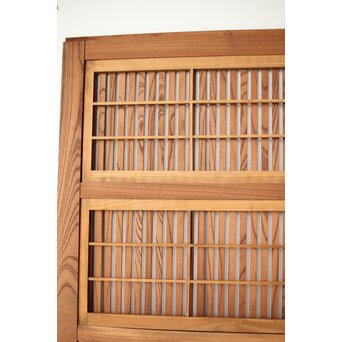 総欅 格子戸 4枚1組　L1095Y 