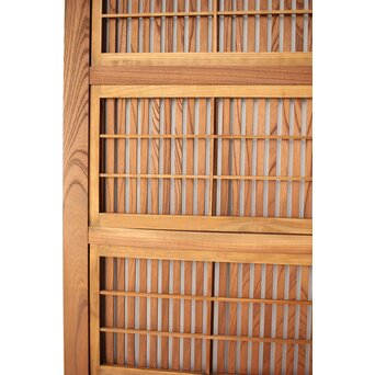 総欅 格子戸 4枚1組　L1095Y 