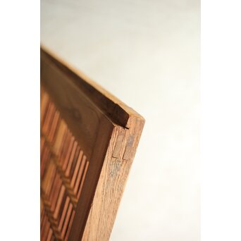 総欅 格子戸 4枚1組　L1095Y 