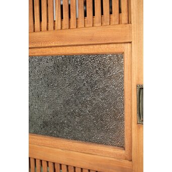 総欅 格子戸 4枚1組　L1095Y 