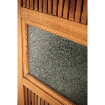 総欅 格子戸 4枚1組　L1095Y 