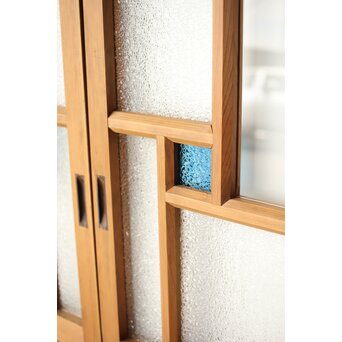 多種 色ガラス戸 2枚1組　GD0177Y 