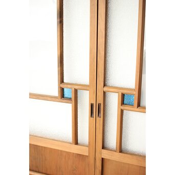 多種 色ガラス戸 2枚1組　GD0177Y 