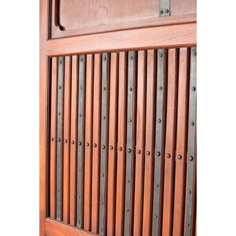 丸金具 天地板 総欅蔵戸　W105Y 