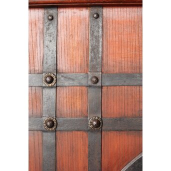 丸金具 天地板 総欅蔵戸　W105Y 