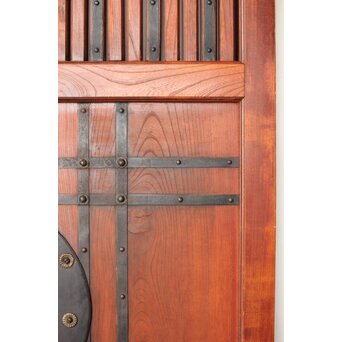 丸金具 天地板 総欅蔵戸　W105Y 