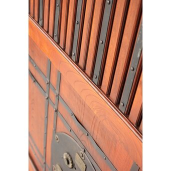 丸金具 天地板 総欅蔵戸　W105Y 