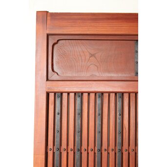 丸金具 天地板 総欅蔵戸　W105Y 