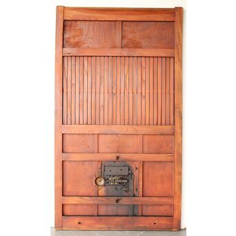 丸金具 天地板 総欅蔵戸　W105Y ウラ