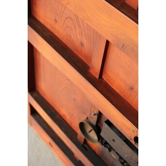 丸金具 天地板 総欅蔵戸　W105Y 