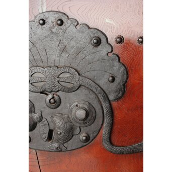 天地板 光沢仕上 総欅蔵戸　W106Y 