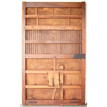 天地板 光沢仕上 総欅蔵戸　W106Y ウラ