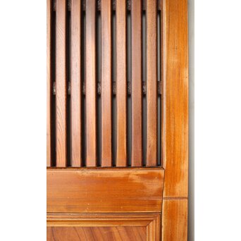 天地板 総欅巾着金具蔵戸　W107Y 