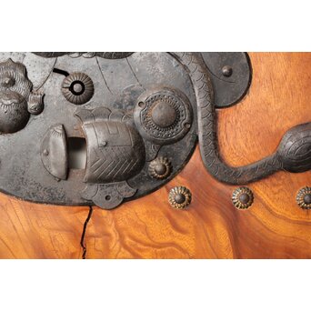 天地板 総欅巾着金具蔵戸　W107Y 