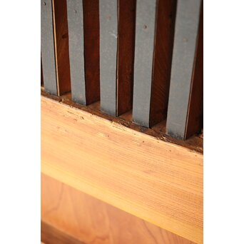 天地板 総欅巾着金具蔵戸　W107Y 