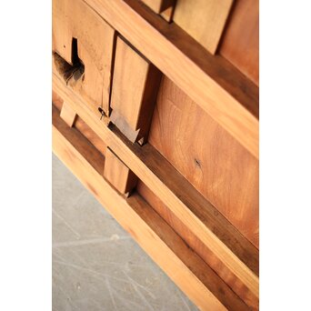 天地板 総欅巾着金具蔵戸　W107Y 