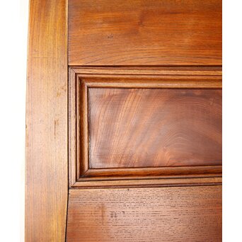 天地板 総欅巾着金具蔵戸　W107Y 面取りでの化粧