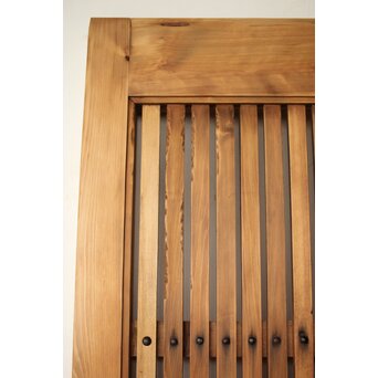 白木格子蔵戸　W108 