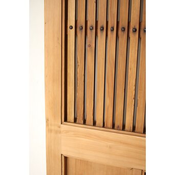 白木格子蔵戸　W108 