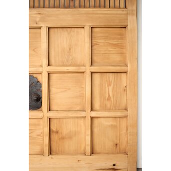 白木格子蔵戸　W108 