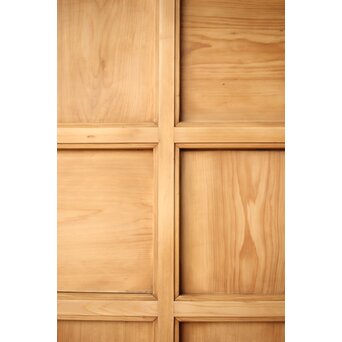 白木格子蔵戸　W108 