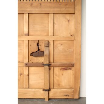 白木格子蔵戸　W108 