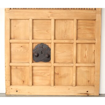 白木格子蔵戸　W108 