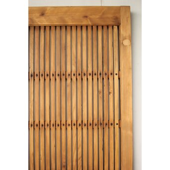 白木格子蔵戸　W108 