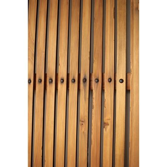 白木格子蔵戸　W108 