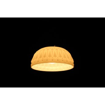 プレスガラス電笠/照明　A071 