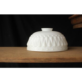 プレスガラス電笠/照明　A071