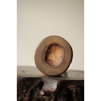 今日庵 裏千家十一代 玄々斎 精中宗室 花押 古竹花入　U331 