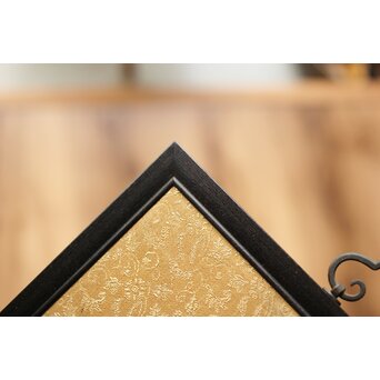 巖谷一六 二行書 連仕立 双幅　Z419 