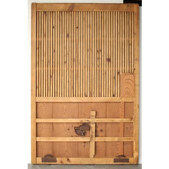 格子蔵戸　W109 背面