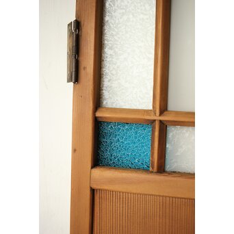 色ガラスの雪隠戸 2枚1組　GD0179 