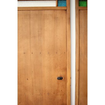 色ガラスの雪隠戸 2枚1組　GD0179 